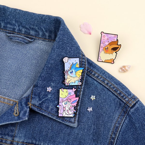 Pokémon Eeveelution Mood Enamel Pin