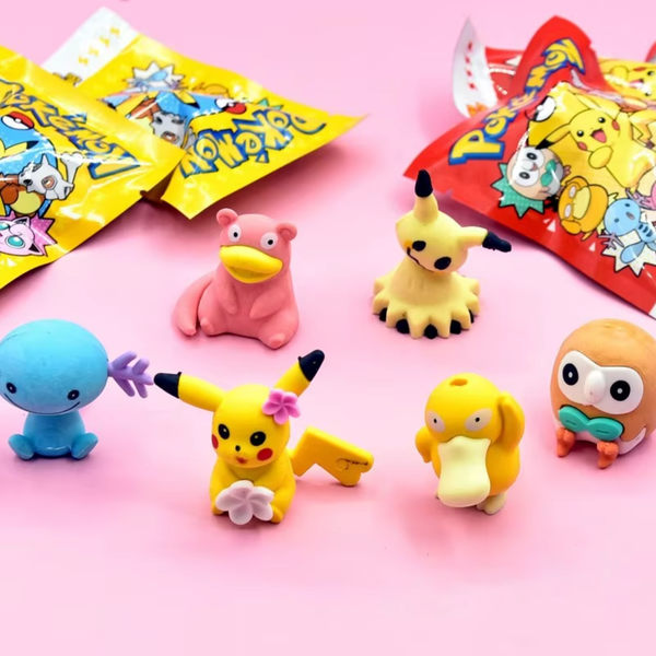 Pokémon Figure Eraser - Surprise Pack - Limited Candy Quest Collection