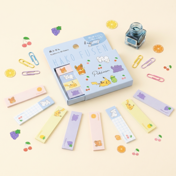 Pokémon Hako Fusen Sticky Notes - Limited Edition - Blue