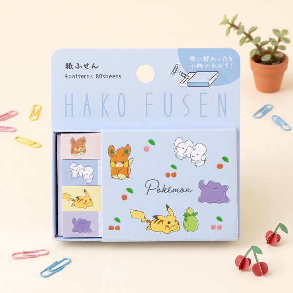 Pokémon Hako Fusen Sticky Notes - Limited Edition - Blue