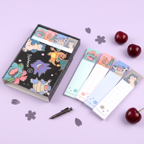 Pokémon Hako Fusen Sticky Notes - Limited Edition - Midnight Sakura