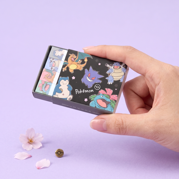 Pokémon Hako Fusen Sticky Notes - Limited Edition - Midnight Sakura