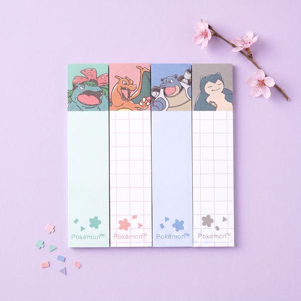 Pokémon Hako Fusen Sticky Notes - Limited Edition - Midnight Sakura