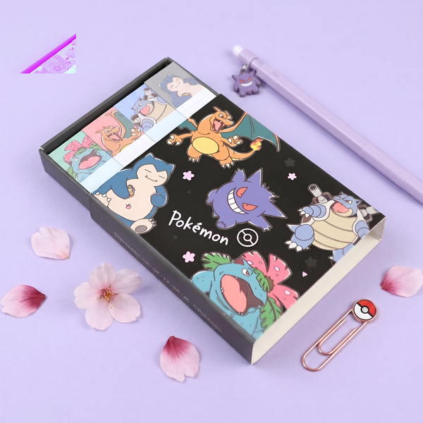 Pokémon Hako Fusen Sticky Notes - Limited Edition - Midnight Sakura