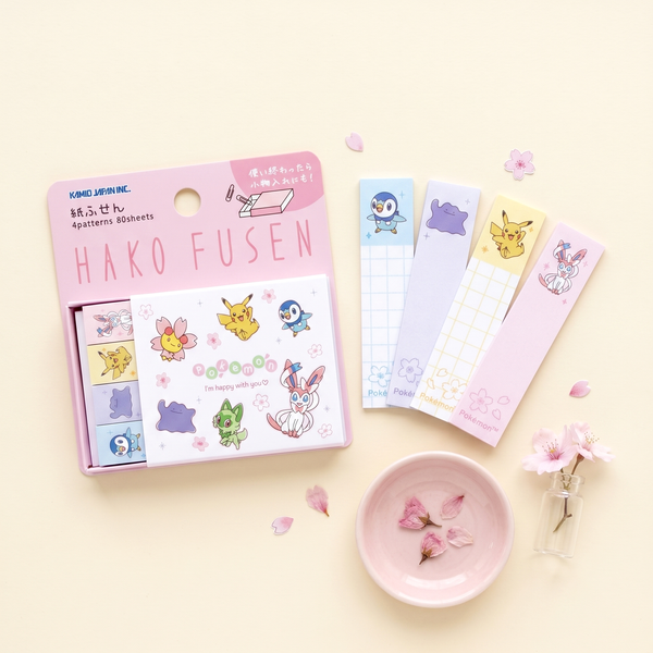 Pokémon Hako Fusen Sticky Notes - Limited Edition - Petal Scatter