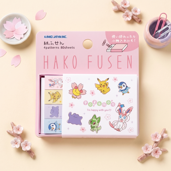 Pokémon Hako Fusen Sticky Notes - Limited Edition - Petal Scatter