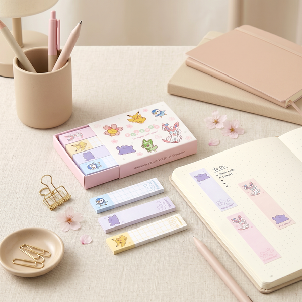 Pokémon Hako Fusen Sticky Notes - Limited Edition - Petal Scatter