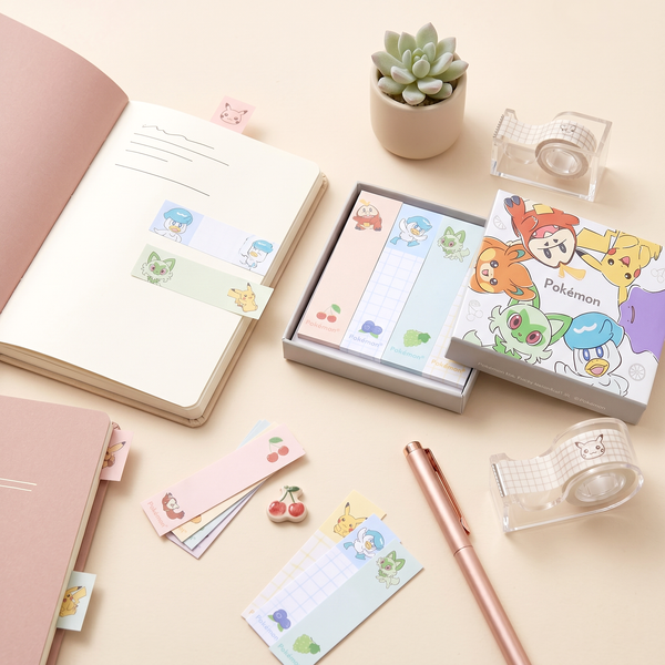 Pokémon Hako Fusen Sticky Notes - Limited Edition - White
