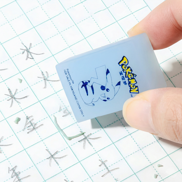 Pokemon Mechanical Pencil Set - Pencil + Refills + Eraser