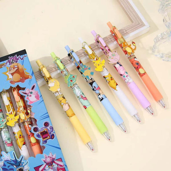 Pokemon Pocket Monster Pals Gel Pens - Limited Candy Quest Collection