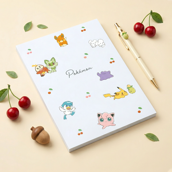 Pokemon Pocket Monsters Large Notepad - Limited Edition - Blue