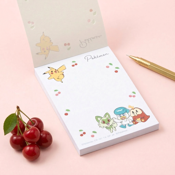 Pokemon Pocket Monsters Memo Pad - Limited Edition - Blue