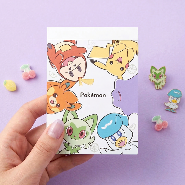 Pokemon Pocket Monsters Memo Pad - Limited Edition - White