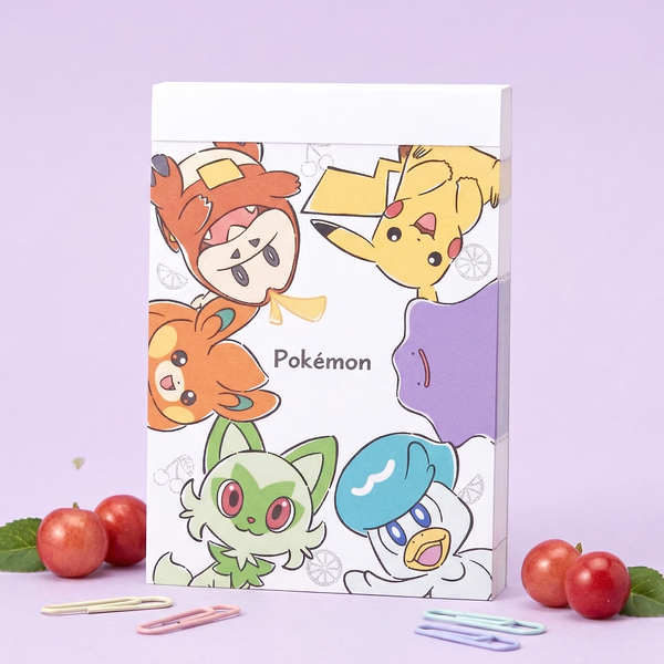 Pokemon Pocket Monsters Memo Pad - Limited Edition - White