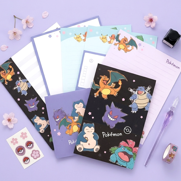 Pokémon Sakura Bloom Letter Set - Limited Edition - Midnight Sakura