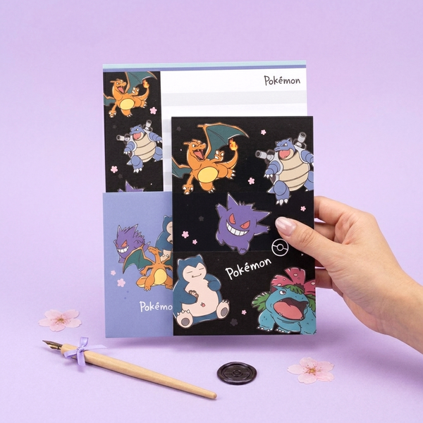 Pokémon Sakura Bloom Letter Set - Limited Edition - Midnight Sakura