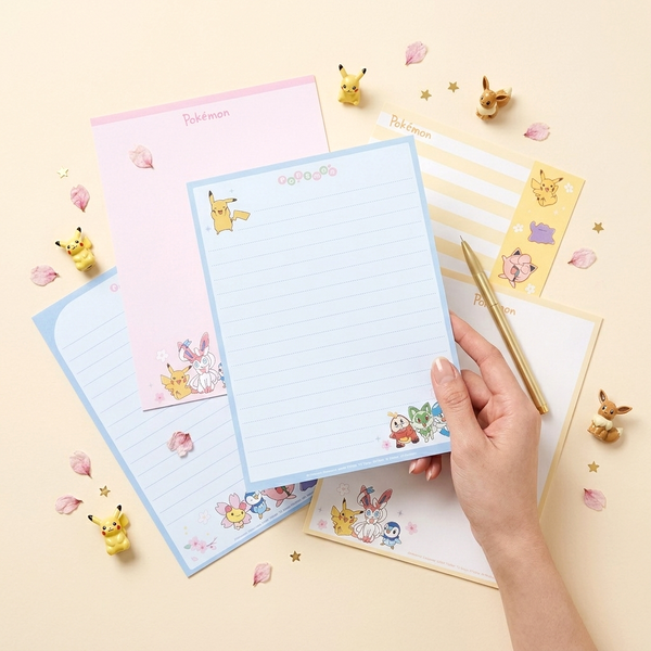 Pokémon Sakura Bloom Letter Set - Limited Edition - Petal Scatter