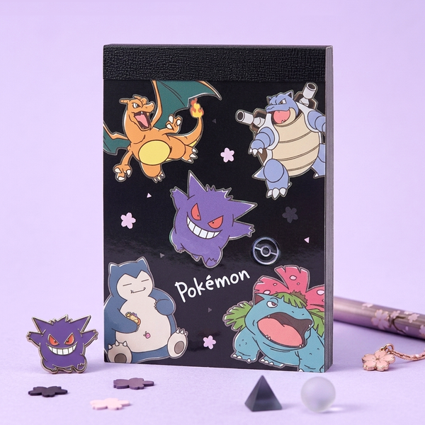 Pokémon Sakura Bloom Memo Pad - Limited Edition - Midnight Sakura