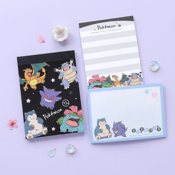 Pokémon Sakura Bloom Memo Pad - Limited Edition - Midnight Sakura