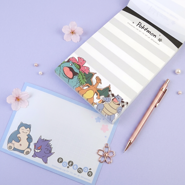 Pokémon Sakura Bloom Memo Pad - Limited Edition - Midnight Sakura