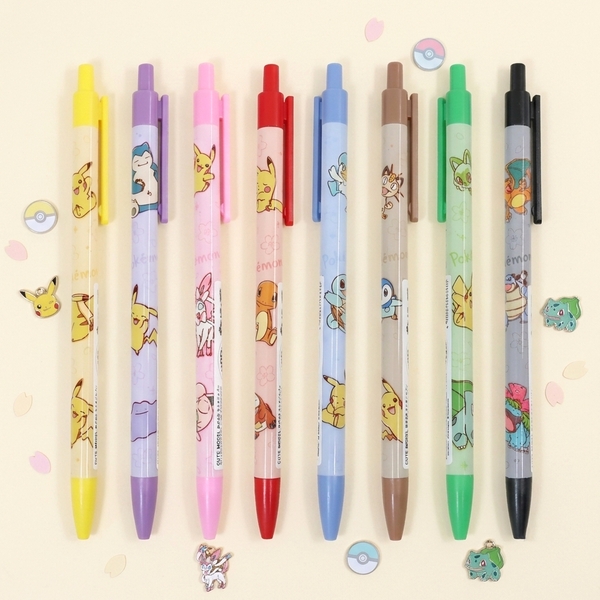 Pokémon Slim Click Gel Pen – 0.38mm