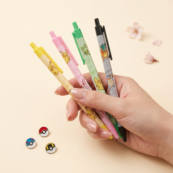 Pokémon Slim Click Gel Pen – 0.38mm