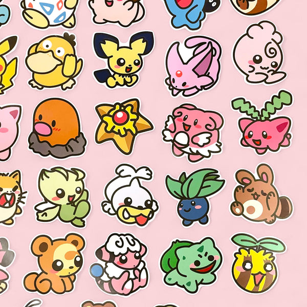 Pokémon 'Gotta Catch Em All' Stickers