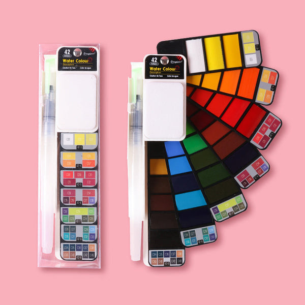 Portable Watercolor Paint Set