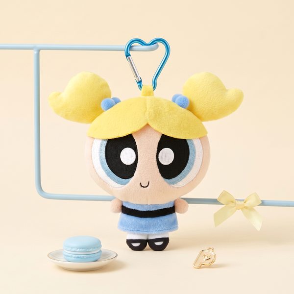 Powerpuff Girls Plush Pouch - Mini Bag with Zip Pocket