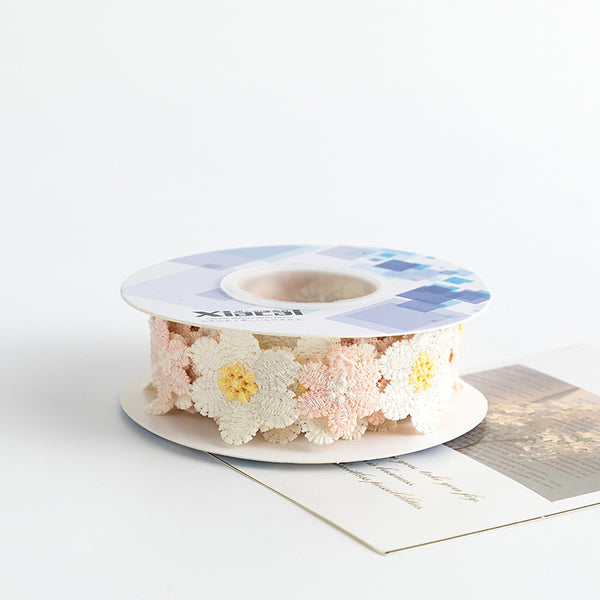 Retro Flowers Decorative Lace For Scrapbooking - Large Roll