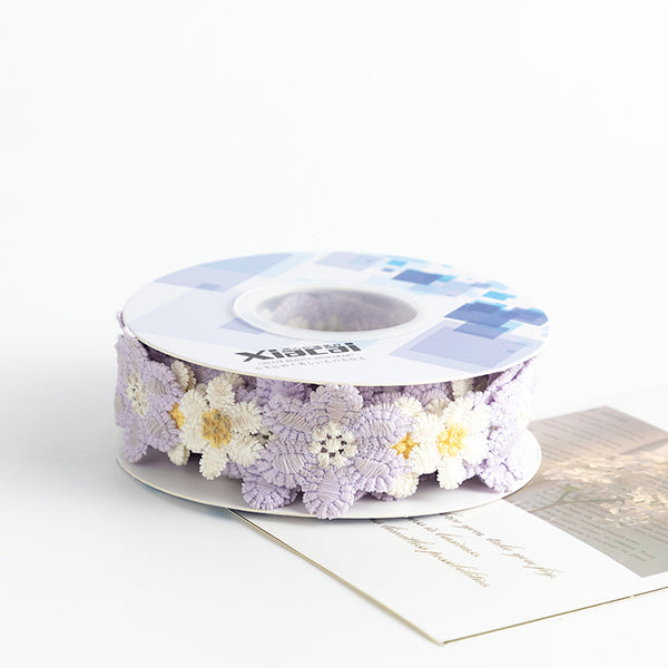 Retro Flowers Decorative Lace For Scrapbooking - Large Roll