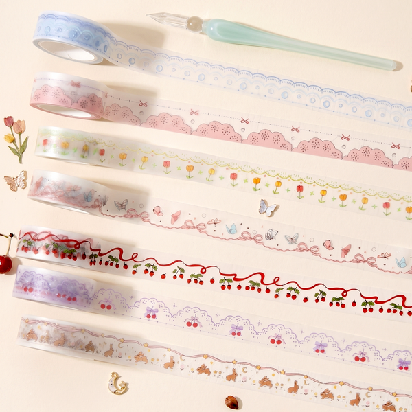 Ribbon & Lace Washi Tape Series