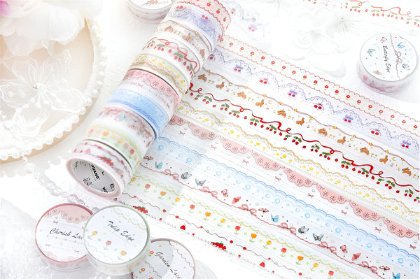 Ribbon & Lace Washi Tape Series