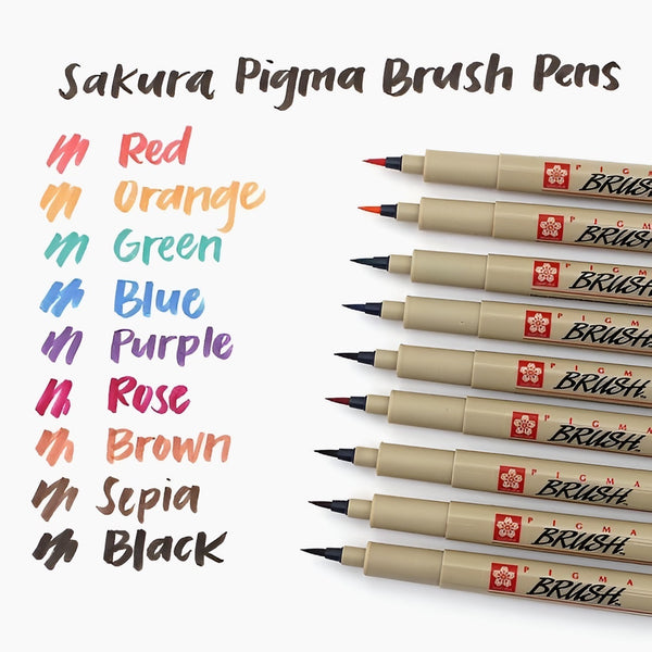 Sakura Pigma Brush Pen