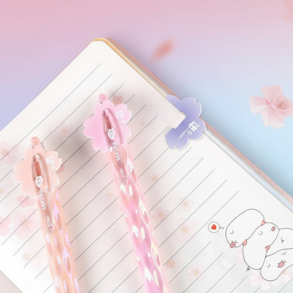 Sakura Swirl Click Pens