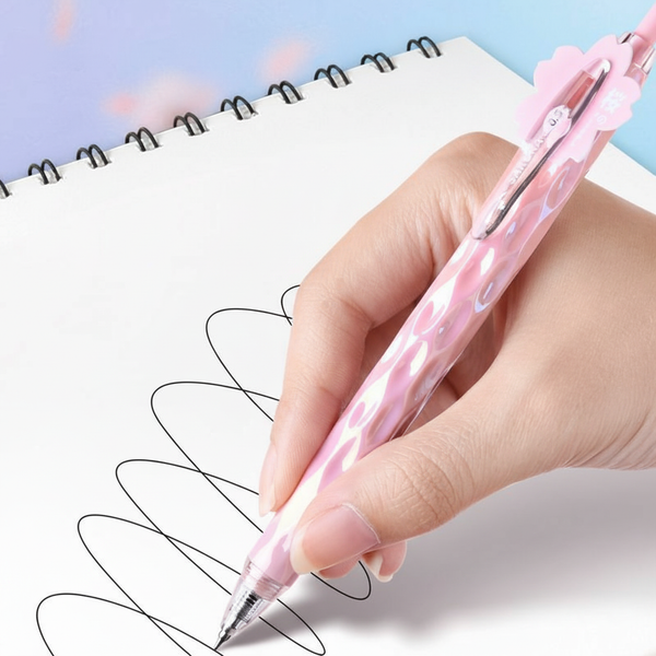 Sakura Swirl Click Pens