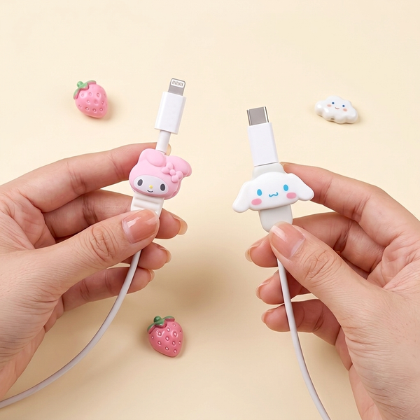 Sanrio Characters Cable Protector - Pack of 2