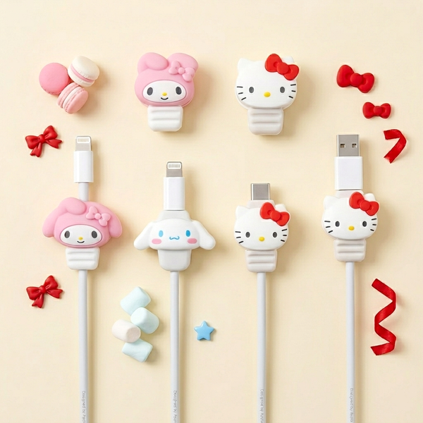 Sanrio Characters Cable Protector - Pack of 2
