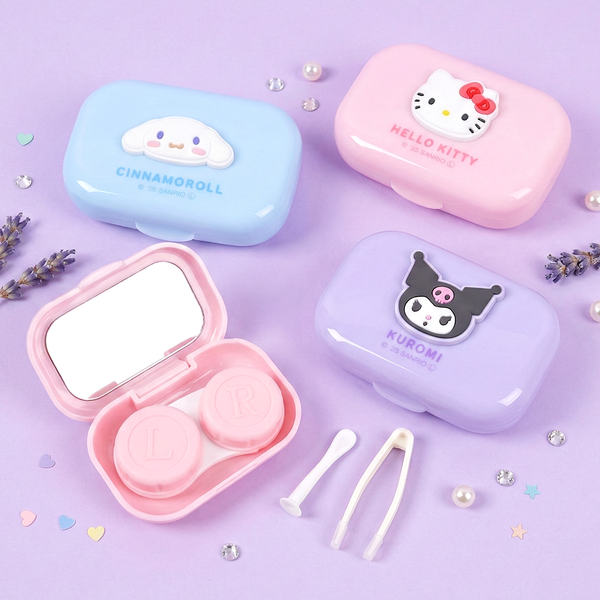 Sanrio Characters Contact Lens Case With Mirror