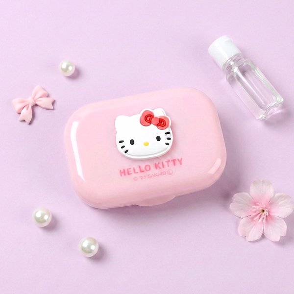 Sanrio Characters Contact Lens Case With Mirror