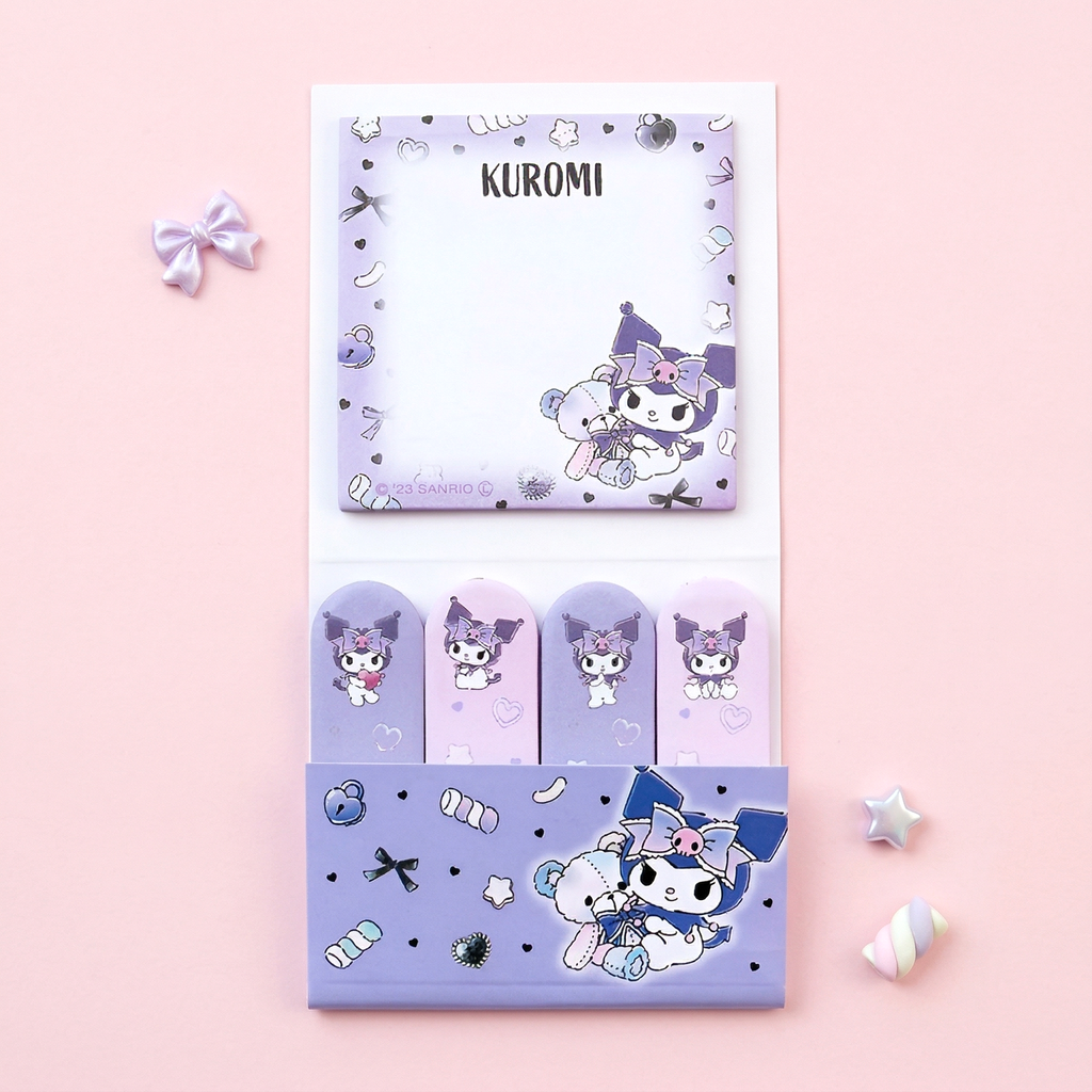Sanrio Characters Large Sticky Notes Set - Sweet Life