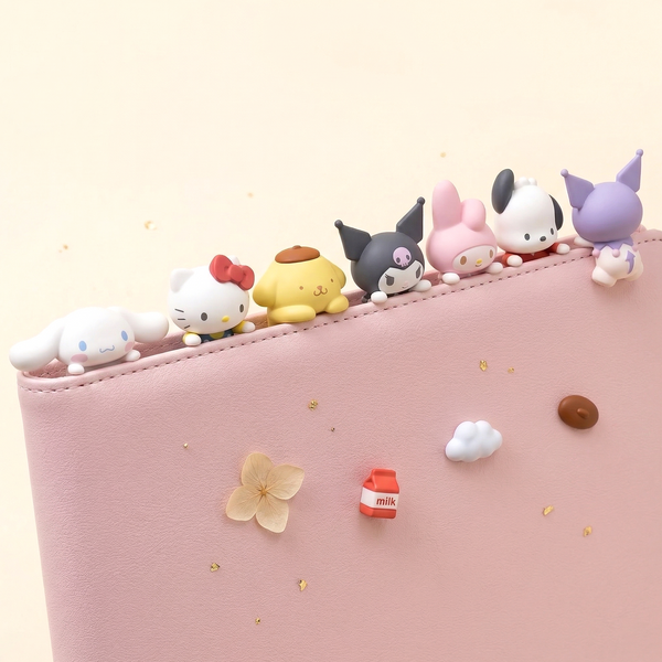 Sanrio Characters Little Hippers Blind Box – Phone & Screen Edge Figures