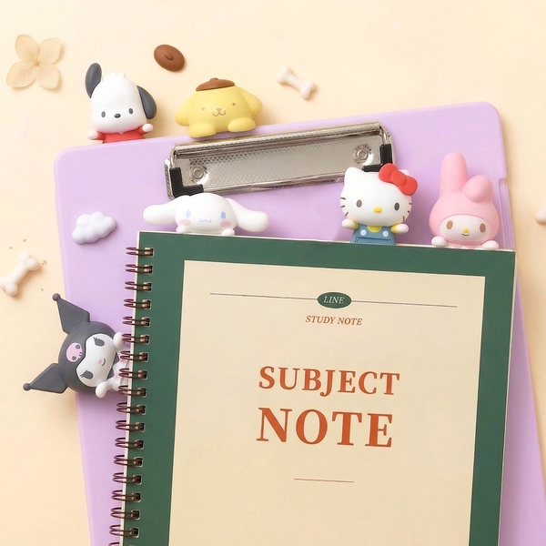 Sanrio Characters Little Hippers Blind Box – Phone & Screen Edge Figures