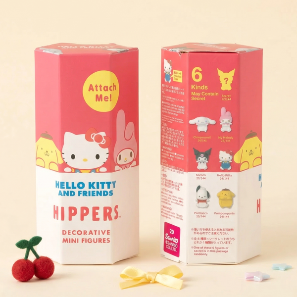 Sanrio Characters Little Hippers Blind Box – Phone & Screen Edge Figures