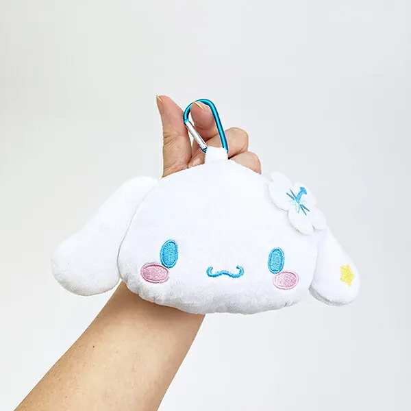 Sanrio Characters Plush Clip-On Pouch