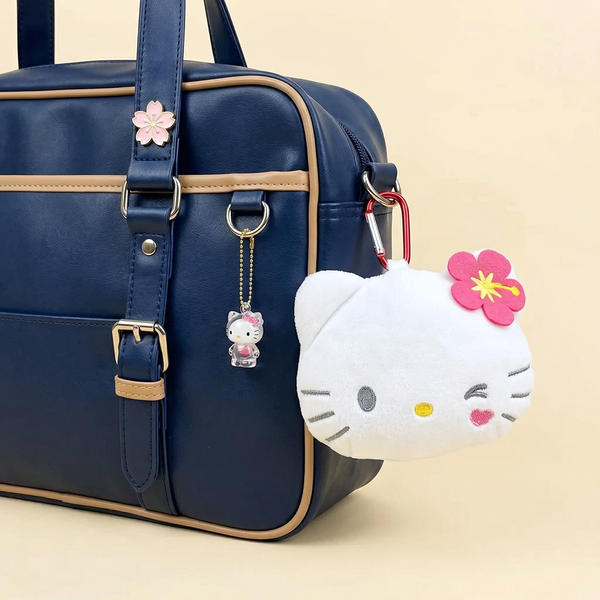 Sanrio Characters Plush Clip-On Pouch