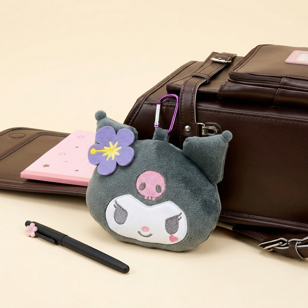 Sanrio Characters Plush Clip-On Pouch