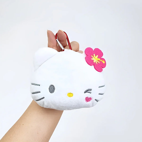 Sanrio Characters Plush Clip-On Pouch