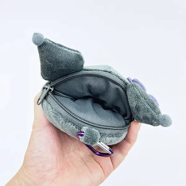 Sanrio Characters Plush Clip-On Pouch