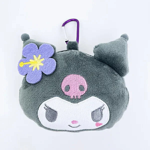 Sanrio Characters Plush Clip-On Pouch